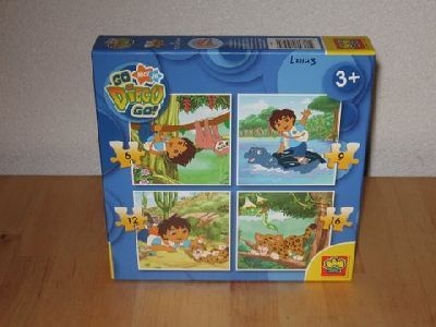 Weg Caroline droefheid l21143 Diego puzzel 4 delig