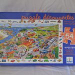 L21199 Puzzel transportmiddelen 54 stukjes