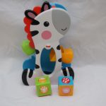 R26425 Fisher price blokkenzebra