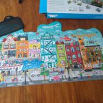 Ll21265Puzzel stad met bewegende effecten