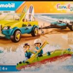 D14523Playmobil strandwagen met kano's