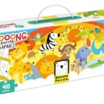 L21321 Vloerpuzzel safari 40 st.